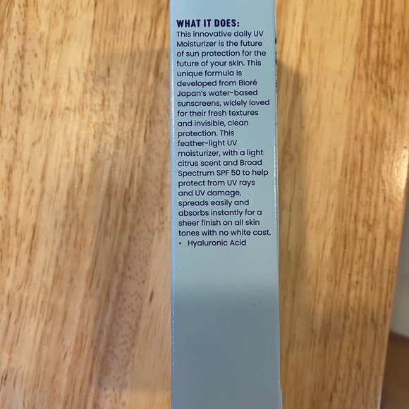 Biore UV Aqua Rich Moisturizer SPF 50 2/$8 - Picture 6 of 9